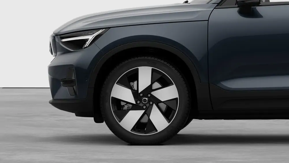 Nouveau Volvo EC40 Crossover (SUV Coupé) Start Électrique 2 roues motrices (Propulsion) Denim Blue 3