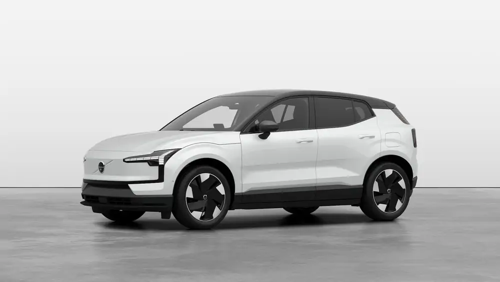 Nouveau Volvo EX30 SUV Ultra Électrique 2 roues motrices (Propulsion) Crystal White Pearl 1