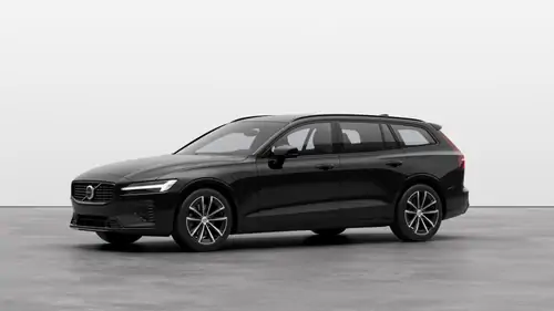 Nouveau Volvo V60 Break Plus Hybride rechargeable 4 roues motrices Onyx Black