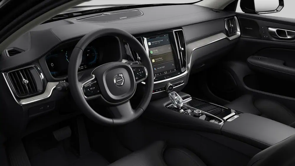 Nouveau Volvo V60 Break Ultimate Hybride rechargeable 4 roues motrices Onyx Black 4