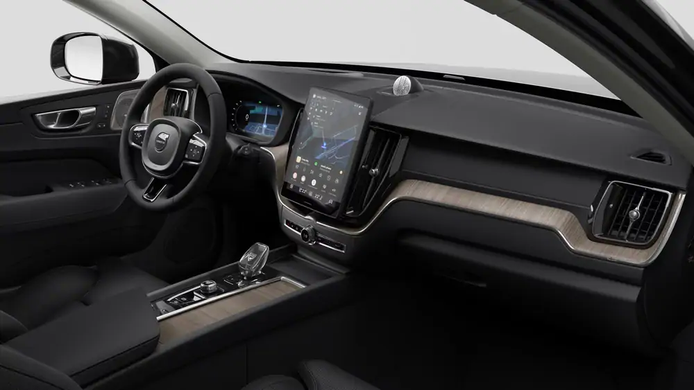 Nouveau Volvo XC60 SUV Ultimate Hybride rechargeable 4 roues motrices Onyx Black 4