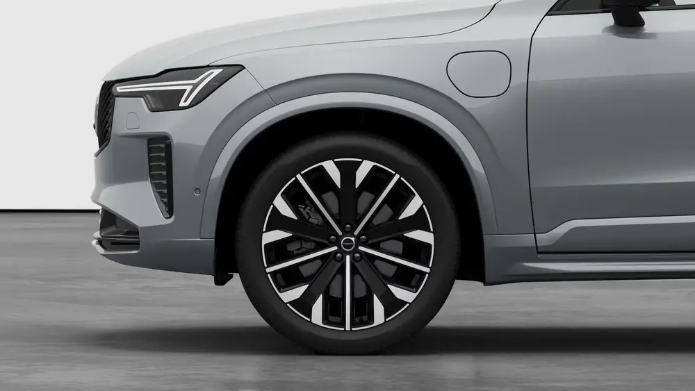 Nouveau Volvo XC90 SUV Ultimate Hybride rechargeable 4 roues motrices Vapour Grey 3