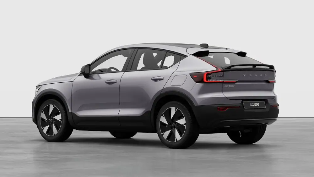 Nouveau Volvo EC40 Crossover (SUV Coupé) Start Électrique 2 roues motrices (Propulsion) Aurora Silver 2