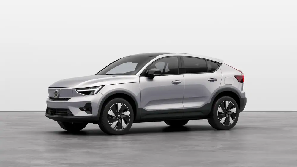 Nouveau Volvo C40 Crossover (SUV Coupé) Ultra Électrique 2 roues motrices (Propulsion) Silver Dawn 1