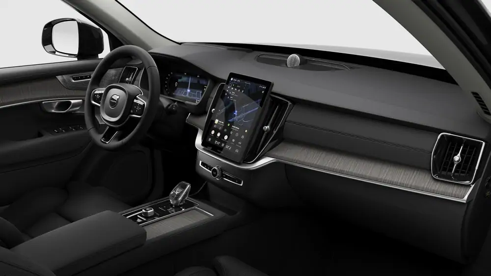 Nouveau volvo XC90 SUV Ultra Hybride rechargeable 4 roues motrices Onyx Black 4
