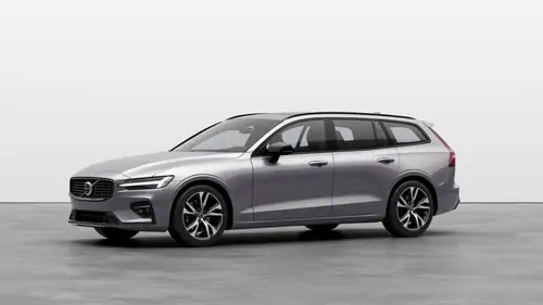 Nouveau volvo V60 Break Ultimate Micro-hybride 2 roues motrices (Traction) Aurora Silver