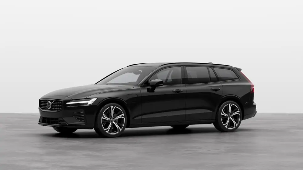 Nouveau Volvo V60 Break Plus Hybride rechargeable 4 roues motrices Onyx Black 1