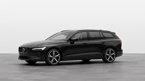 Nouveau Volvo V60 Break Plus Hybride rechargeable 4 roues motrices Onyx Black