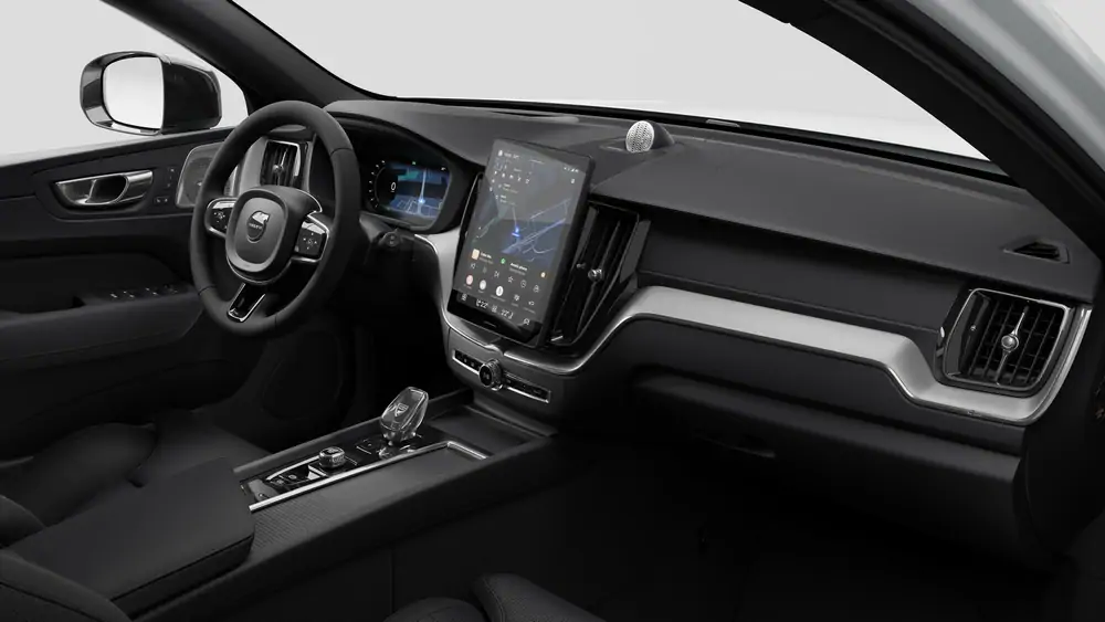 Nouveau Volvo XC60 SUV Ultimate Hybride rechargeable 4 roues motrices Crystal White Pearl 4