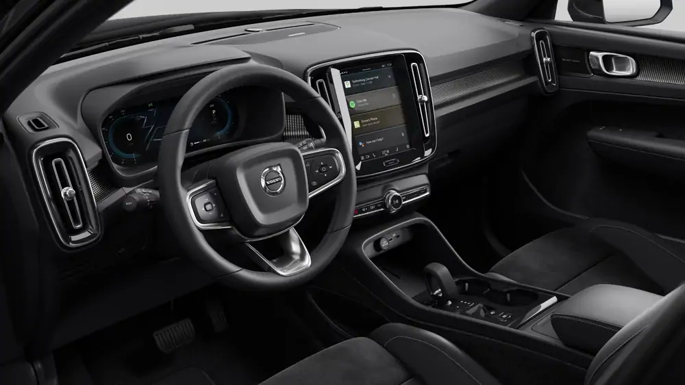 Nouveau Volvo XC40 SUV Ultimate B3 Micro-hybride 2 roues motrices (Traction) Onyx Black 4