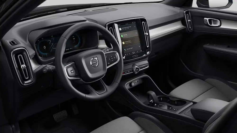 Nouveau Volvo XC40 SUV Start B3 Micro-hybride 2 roues motrices (Traction) Onyx Black 4