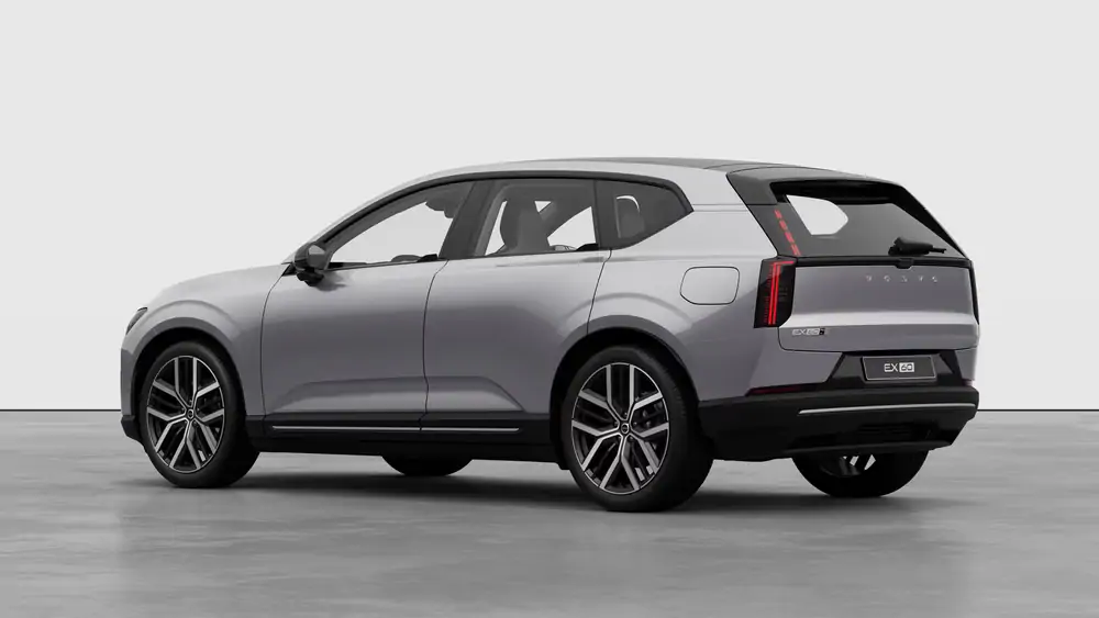 Nouveau volvo EX60 SUV Ultra Électrique 4 roues motrices Aurora Silver 2