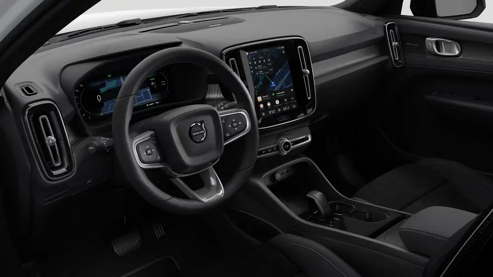 Nouveau Volvo EX40 SUV Ultra Électrique 2 roues motrices (Propulsion) Crystal White Pearl 4