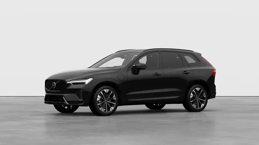 Nouveau Volvo XC60 SUV Ultimate Hybride rechargeable 4 roues motrices Onyx Black 1