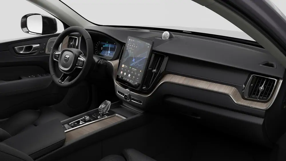 Nouveau Volvo XC60 SUV Ultimate Hybride rechargeable 4 roues motrices Aurora Silver 4