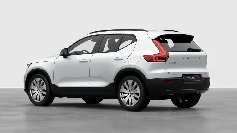 Nouveau Volvo EX40 SUV Start Électrique 2 roues motrices (Propulsion) Crystal White Pearl 2