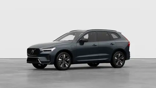 Nouveau Volvo XC60 SUV Plus Hybride rechargeable 4 roues motrices Denim Blue