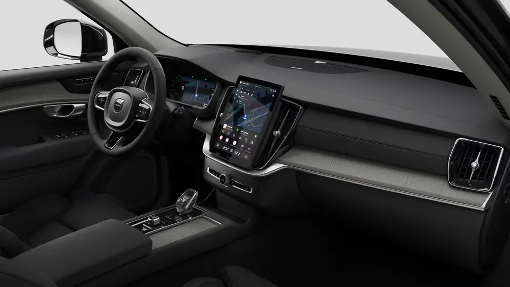 Nouveau volvo XC90 SUV Ultra Hybride rechargeable 4 roues motrices Onyx Black 4