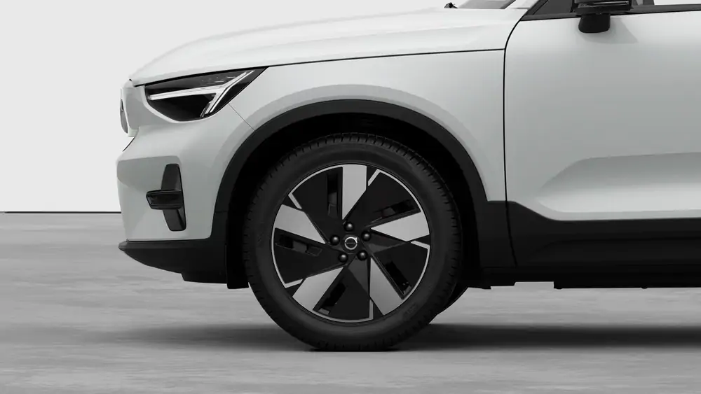 Nouveau volvo EX40 SUV Plus Électrique 2 roues motrices (Propulsion) Niet-metaalkleur Ice White 3