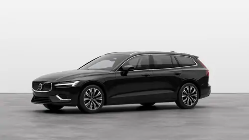 Nouveau Volvo V60 Break Ultimate Hybride rechargeable 4 roues motrices Onyx Black
