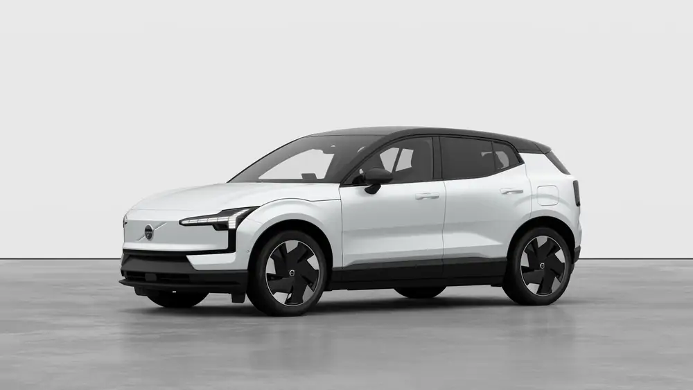 Nouveau Volvo EX30 SUV Ultra Électrique 2 roues motrices (Propulsion) Crystal White Pearl 1