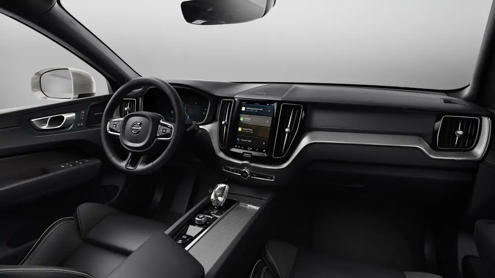 Nouveau Volvo XC60 SUV Ultimate Hybride rechargeable 4 roues motrices Silver Dawn 4