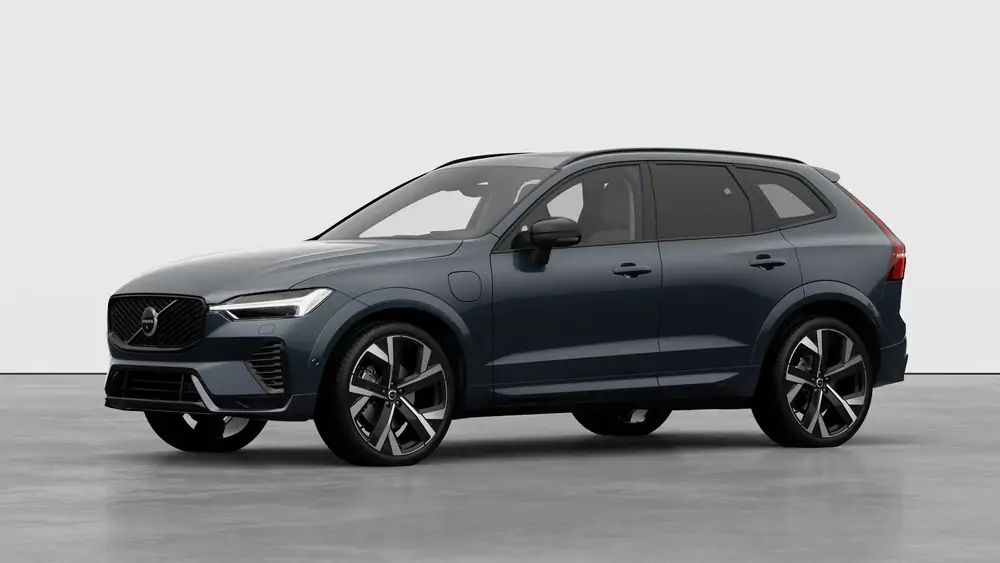 Nouveau Volvo XC60 SUV Ultimate Hybride rechargeable 4 roues motrices Denim Blue 1