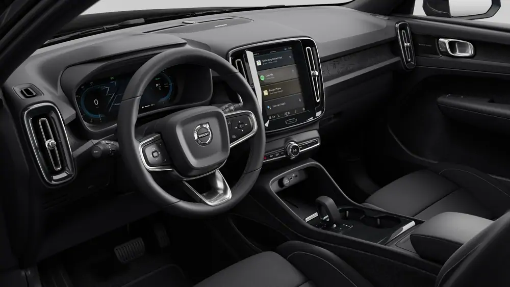 Nouveau Volvo XC40 SUV Ultra Électrique 2 roues motrices (Propulsion) Onyx Black 4