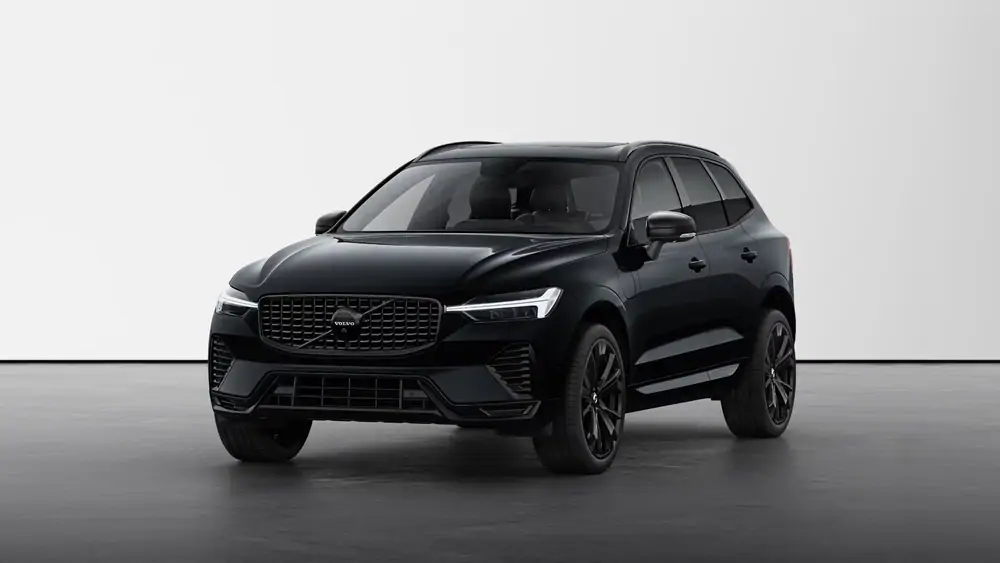 Nouveau Volvo XC60 SUV Ultimate Hybride rechargeable 4 roues motrices Onyx Black 1
