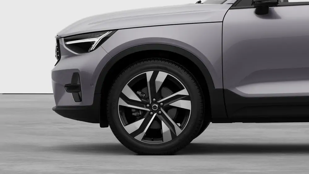 Nouveau Volvo XC40 SUV Ultimate Micro-hybride 2 roues motrices (Traction) Aurora Silver 3
