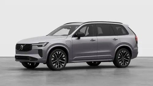 Nouveau Volvo XC90 SUV Ultimate Hybride rechargeable 4 roues motrices Aurora Silver