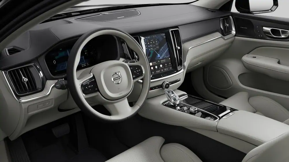 Nouveau Volvo V60 Break Ultimate Hybride rechargeable 4 roues motrices Onyx Black 4