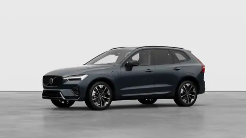 Nouveau Volvo XC60 SUV Ultimate Hybride rechargeable 4 roues motrices Denim Blue