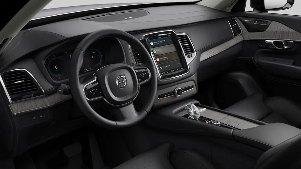 Nouveau Volvo XC90 SUV Ultimate Hybride rechargeable 4 roues motrices Silver Dawn 4
