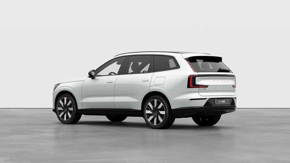 Nouveau Volvo EX90 SUV Ultra Électrique 4 roues motrices Crystal White Pearl 2