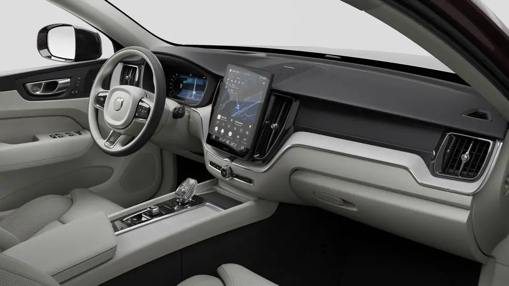 Nouveau Volvo XC60 SUV Ultimate Hybride rechargeable 4 roues motrices Mulberry Red 4