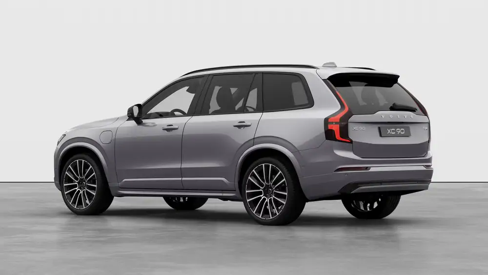 Nouveau Volvo XC90 SUV Ultimate Hybride rechargeable 4 roues motrices Aurora Silver 2