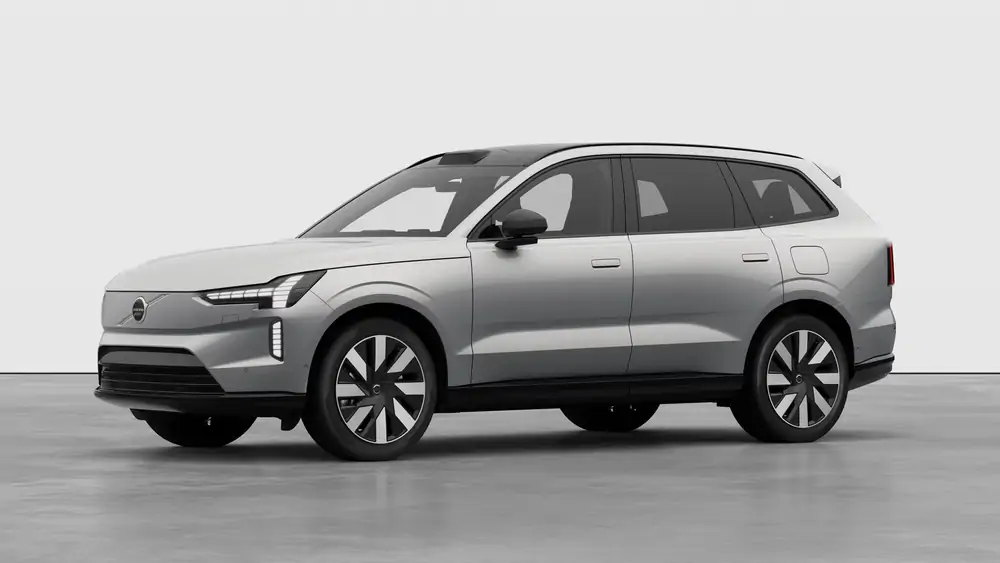 Nouveau volvo EX90 SUV Ultra Électrique 4 roues motrices Silver Dawn 1