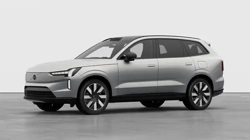Nouveau volvo EX90 SUV Ultra Électrique 4 roues motrices Silver Dawn