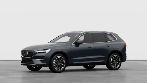 Nouveau Volvo XC60 SUV Ultimate Hybride rechargeable 4 roues motrices Denim Blue
