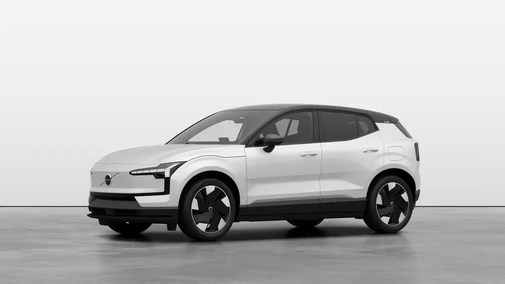 Nouveau Volvo EX30 SUV Plus électrique 2 roues motrices (Propulsion) Crystal White Pearl 1