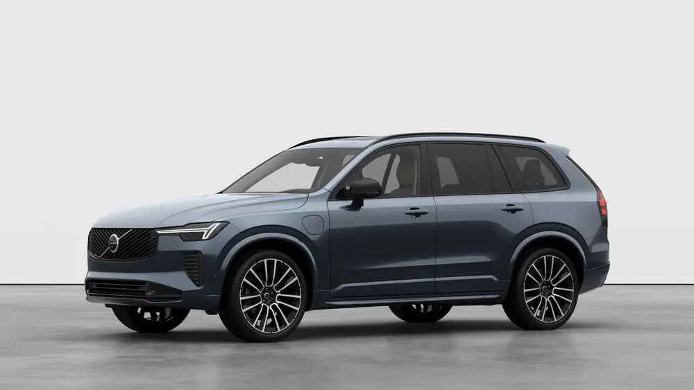 Nouveau Volvo XC90 SUV Ultimate Hybride rechargeable 4 roues motrices Denim Blue 1