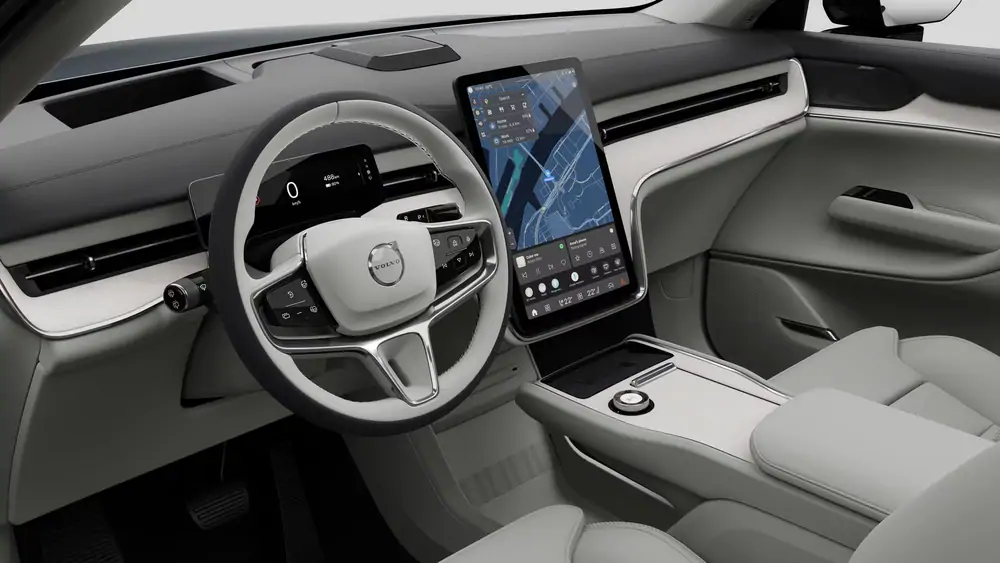 Nouveau Volvo EX90 SUV Ultra Électrique 4 roues motrices Denim Blue 4