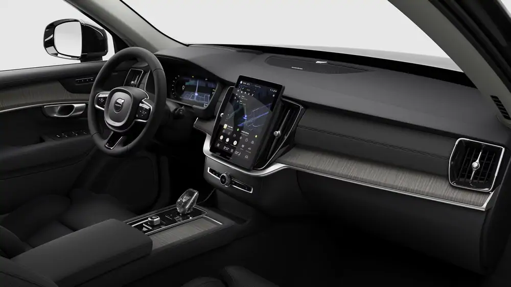 Nouveau Volvo XC90 SUV Ultimate Hybride rechargeable 4 roues motrices Onyx Black 4