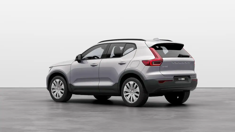 Nouveau Volvo EX40 SUV Start Électrique 2 roues motrices (Propulsion) Silver Dawn 2