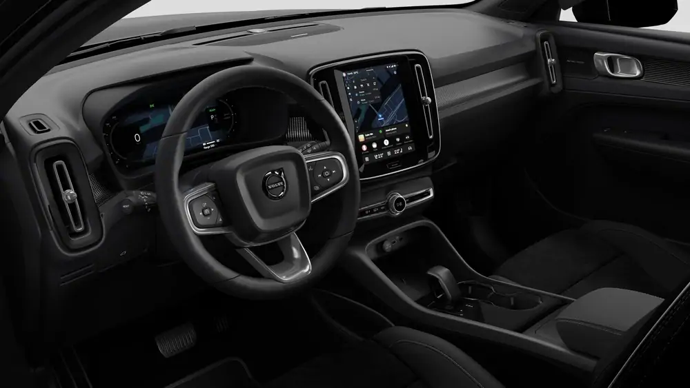 Nouveau Volvo EC40 Crossover (SUV Coupé) Plus Électrique 2 roues motrices (Propulsion) Onyx Black 4