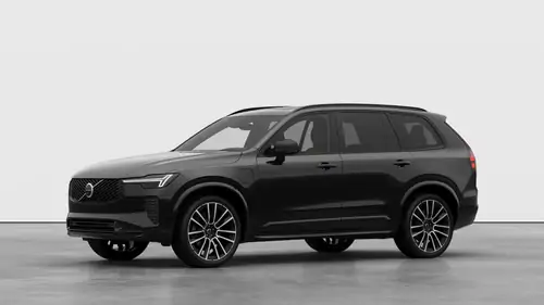 Nouveau Volvo XC90 SUV Ultimate Hybride rechargeable 4 roues motrices Onyx Black