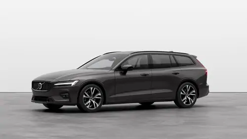 Nouveau Volvo V60 Break Plus Mild Hybrid 2 roues motrices (Traction) Platinum Grey