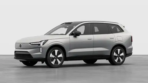Nouveau Volvo EX90 SUV Plus Électrique 4 roues motrices Silver Dawn