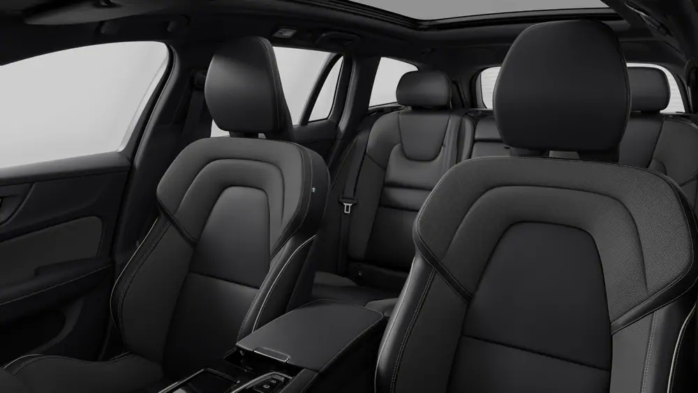 Nouveau Volvo V60 Break Ultimate Hybride rechargeable 4 roues motrices Crystal White Pearl 5